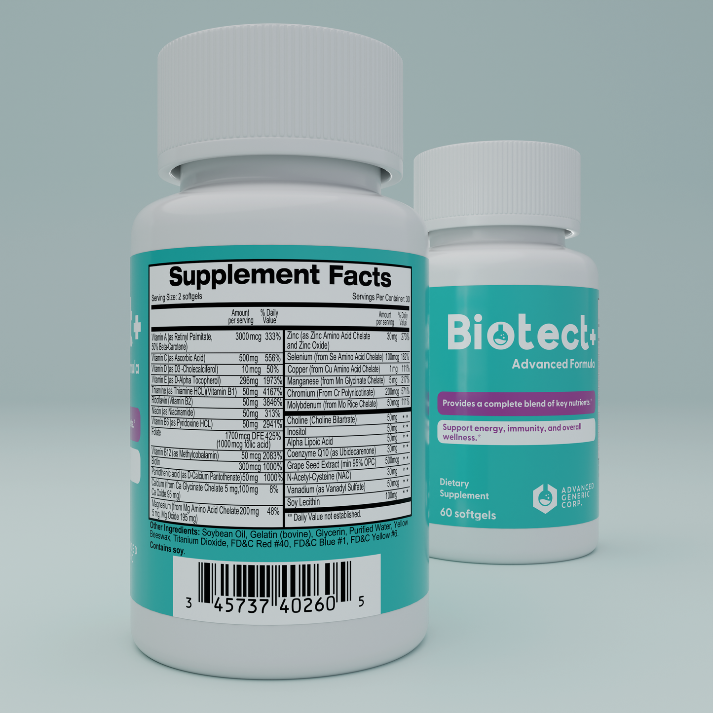 Biotect Plus Softgels 60